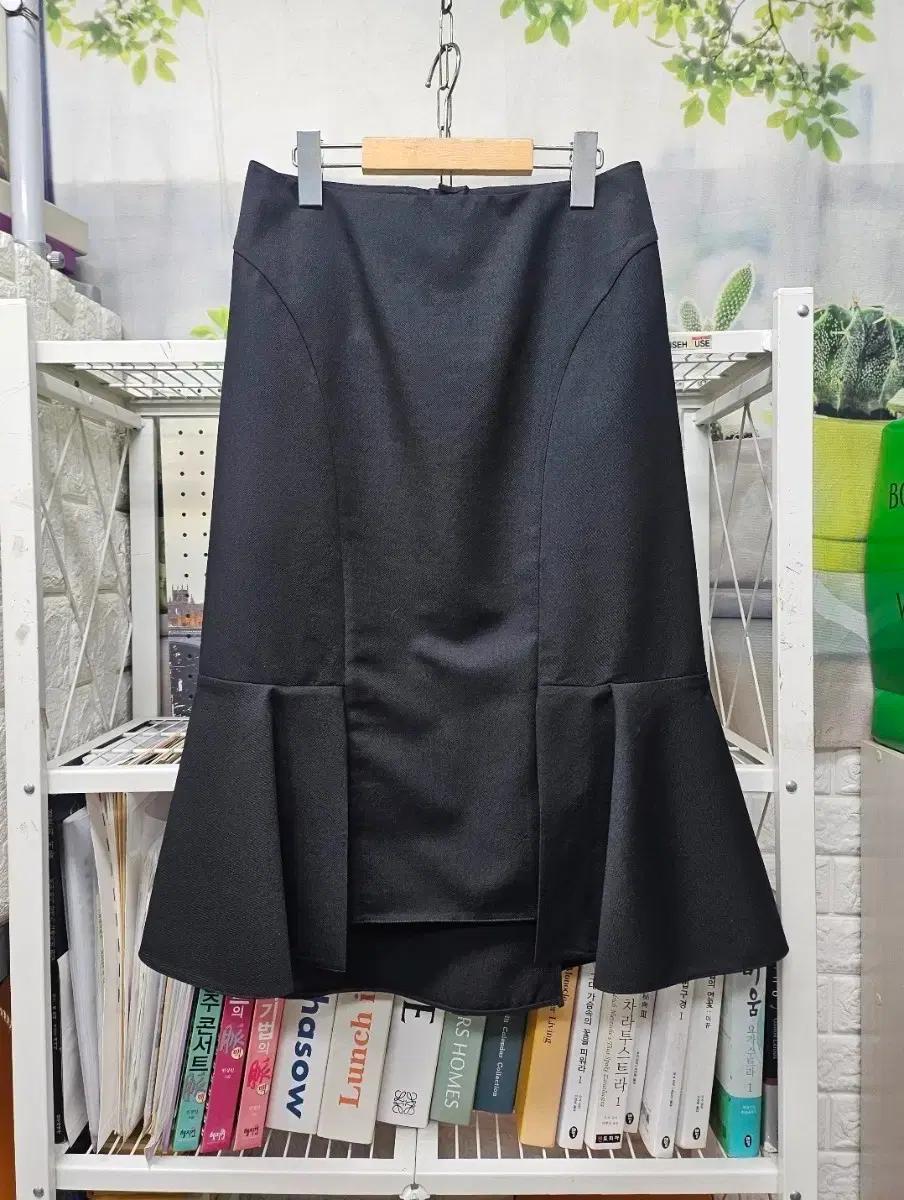 매장정품/ 마르니 여성치마 25 플레어 울 프릴 스커트 롱스커트 WK62