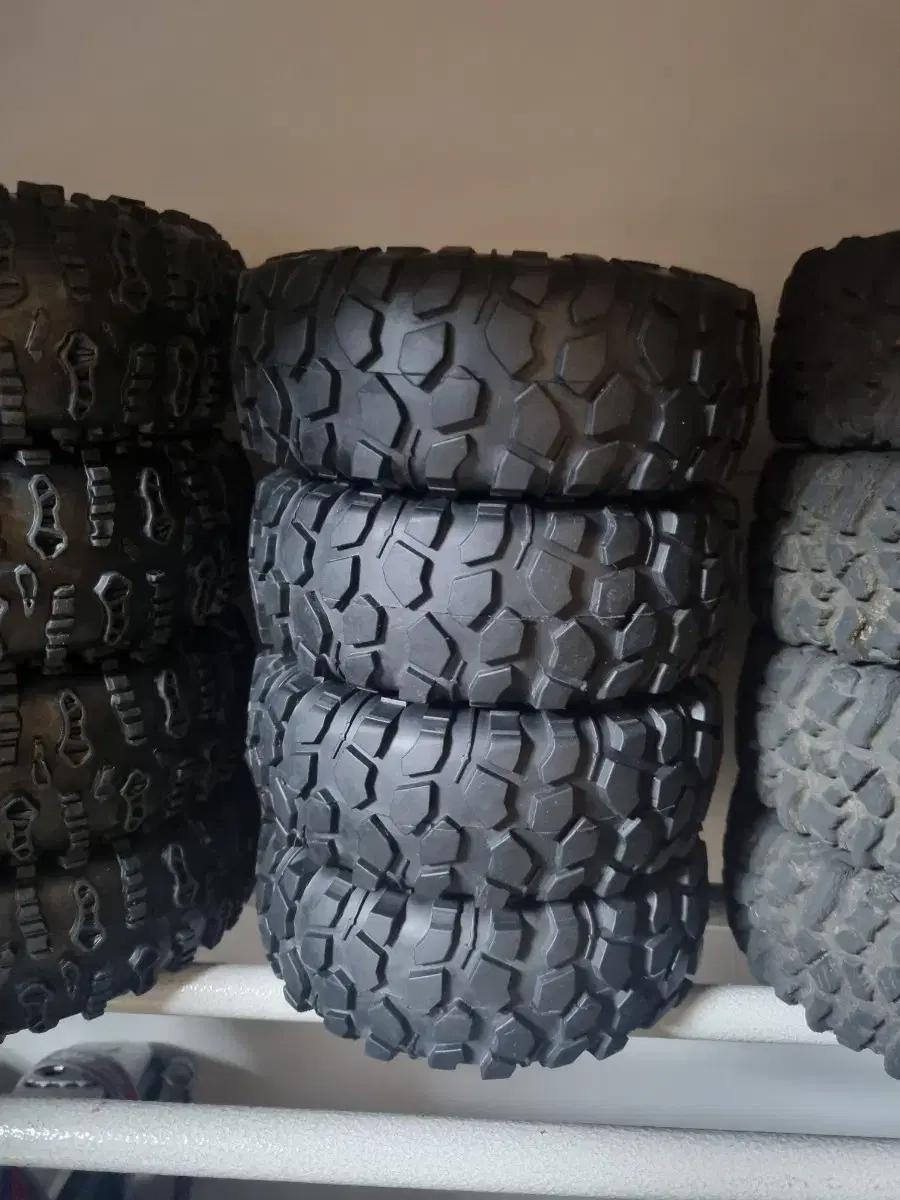 [RC카 용품]머드맥스 스타일 트라이얼용 휠타이어 trx4, 루비콘