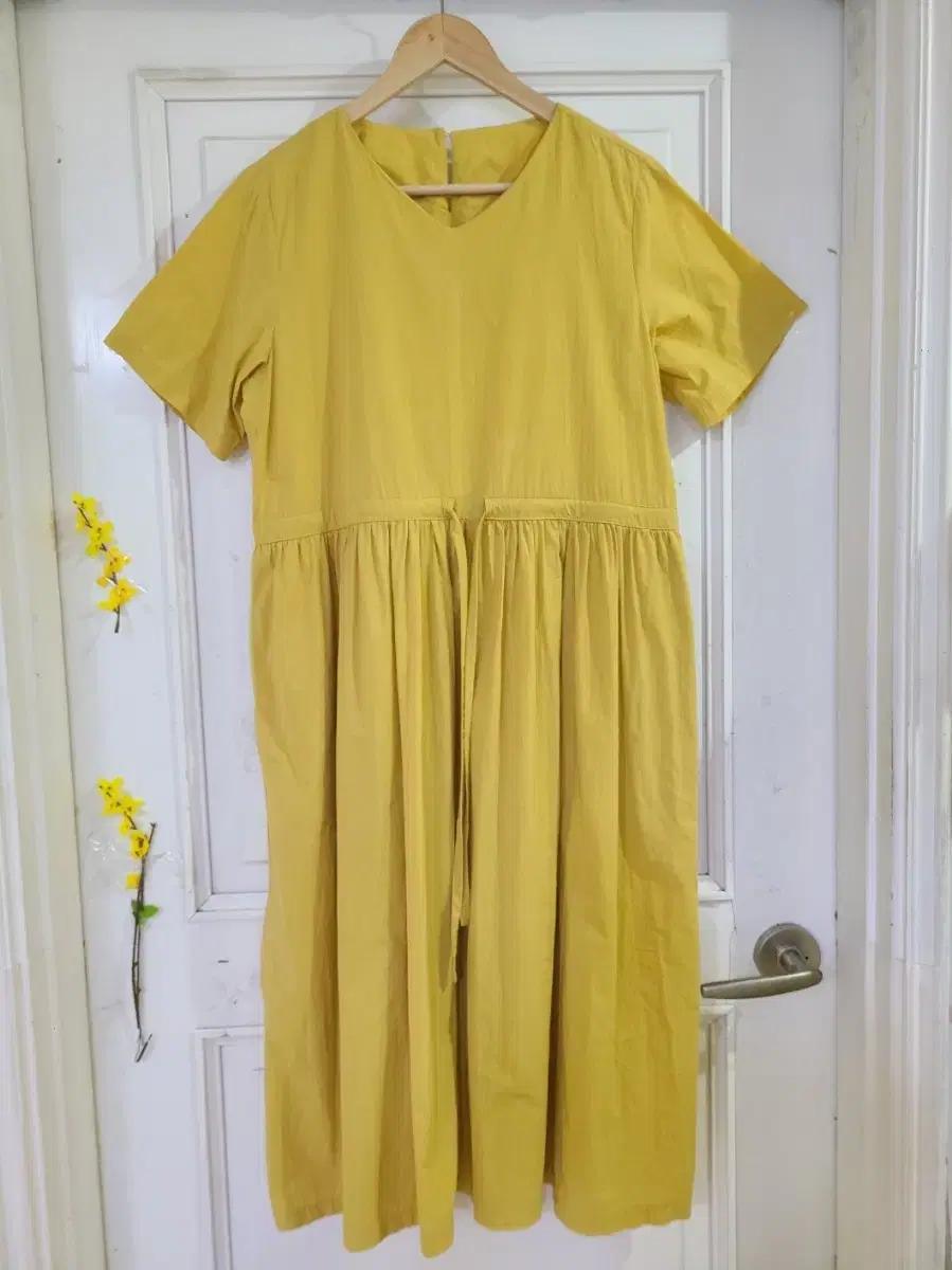 시원한.  여름 면. 롱원피스.  거의새거.  가슴50