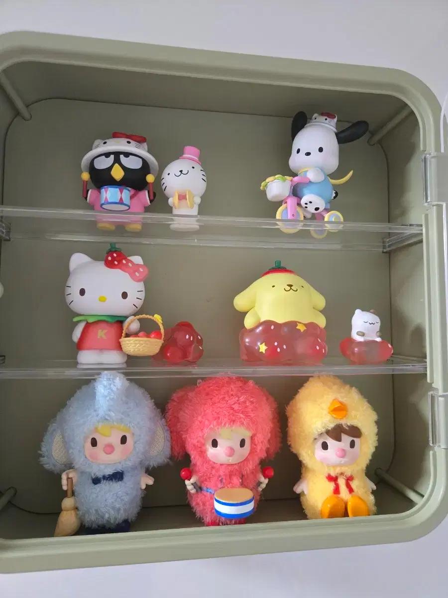 산리오 바츠마루 + 헬로키티 + 폼폼푸린 세트