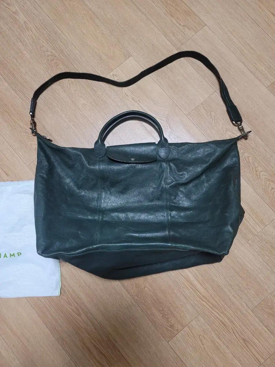 롱샴 가죽 르플리아쥬 대형백