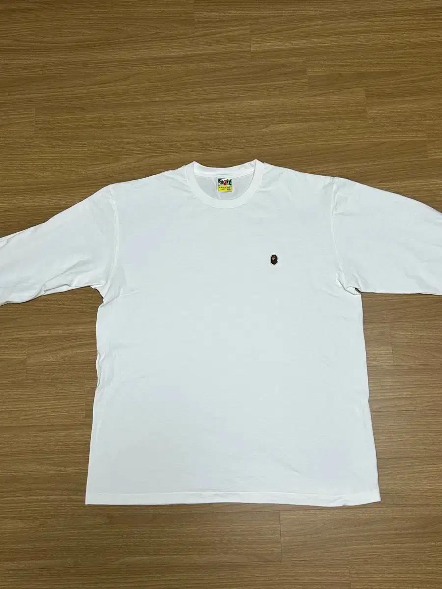 베이프 BAPE 롱슬리브 White 2XL