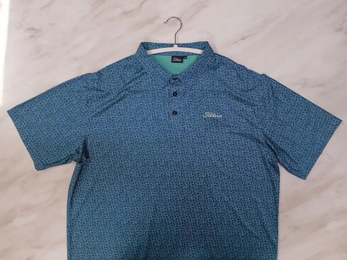 타이틀리스트 남성용 기능성 냉감 반팔 카라티 4XL 어뉴 지포어 PXG
