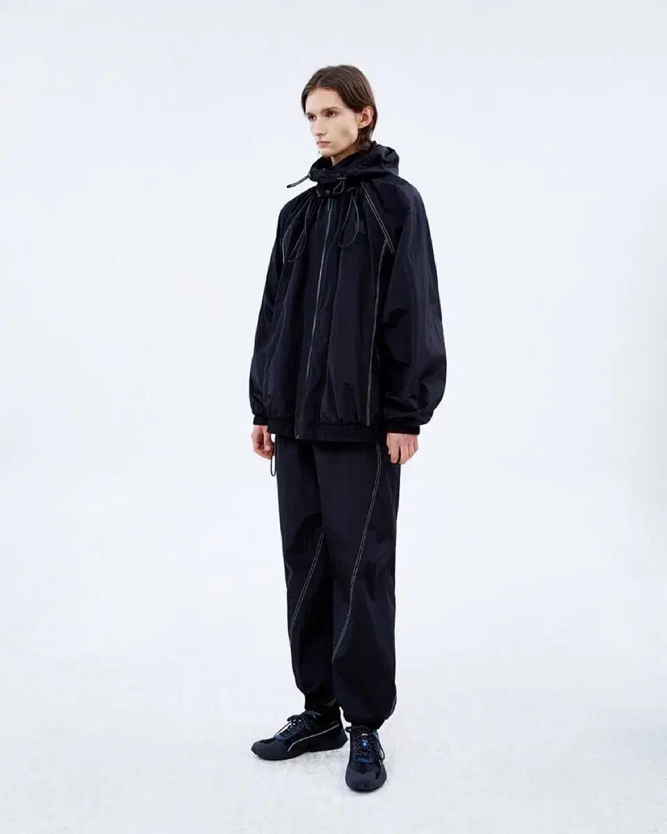Adererror Sculpture logo track zip-up A1