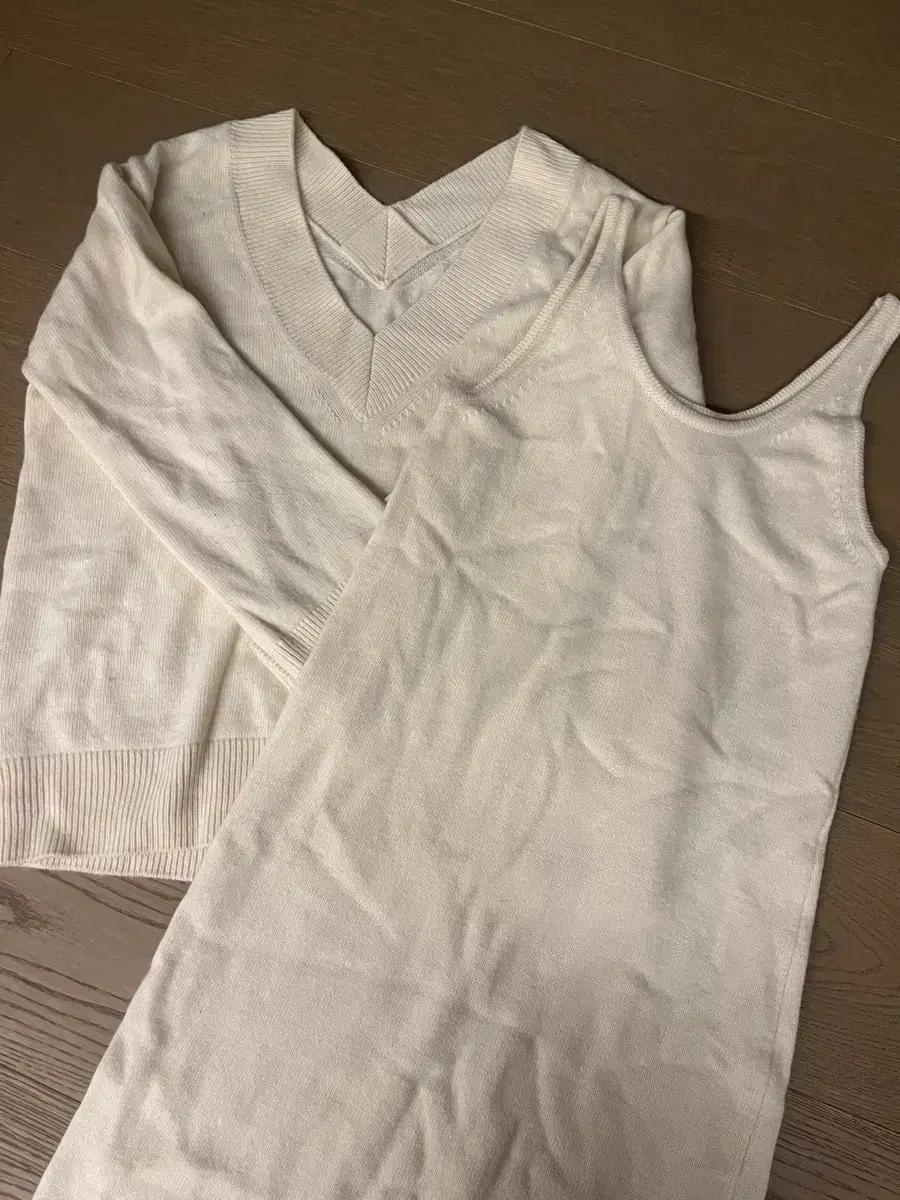 오어데이즈(현ods) 니트나시+원피스 셋업 free