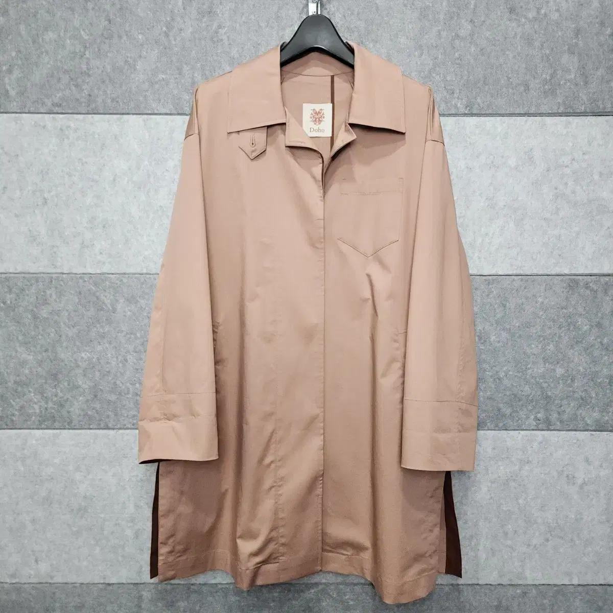 도호 Doho 여성 오버핏 하프 트렌치코트 (사이즈 55~66)