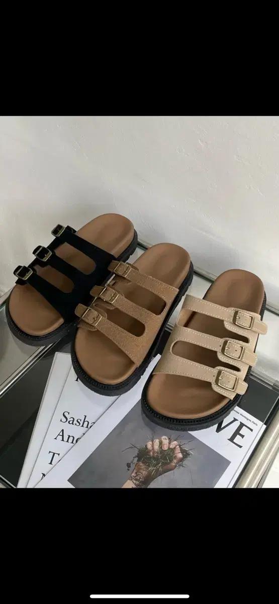 새상품 발이 너무 편한 여름 여성 슬리퍼 샌들 굽3cm