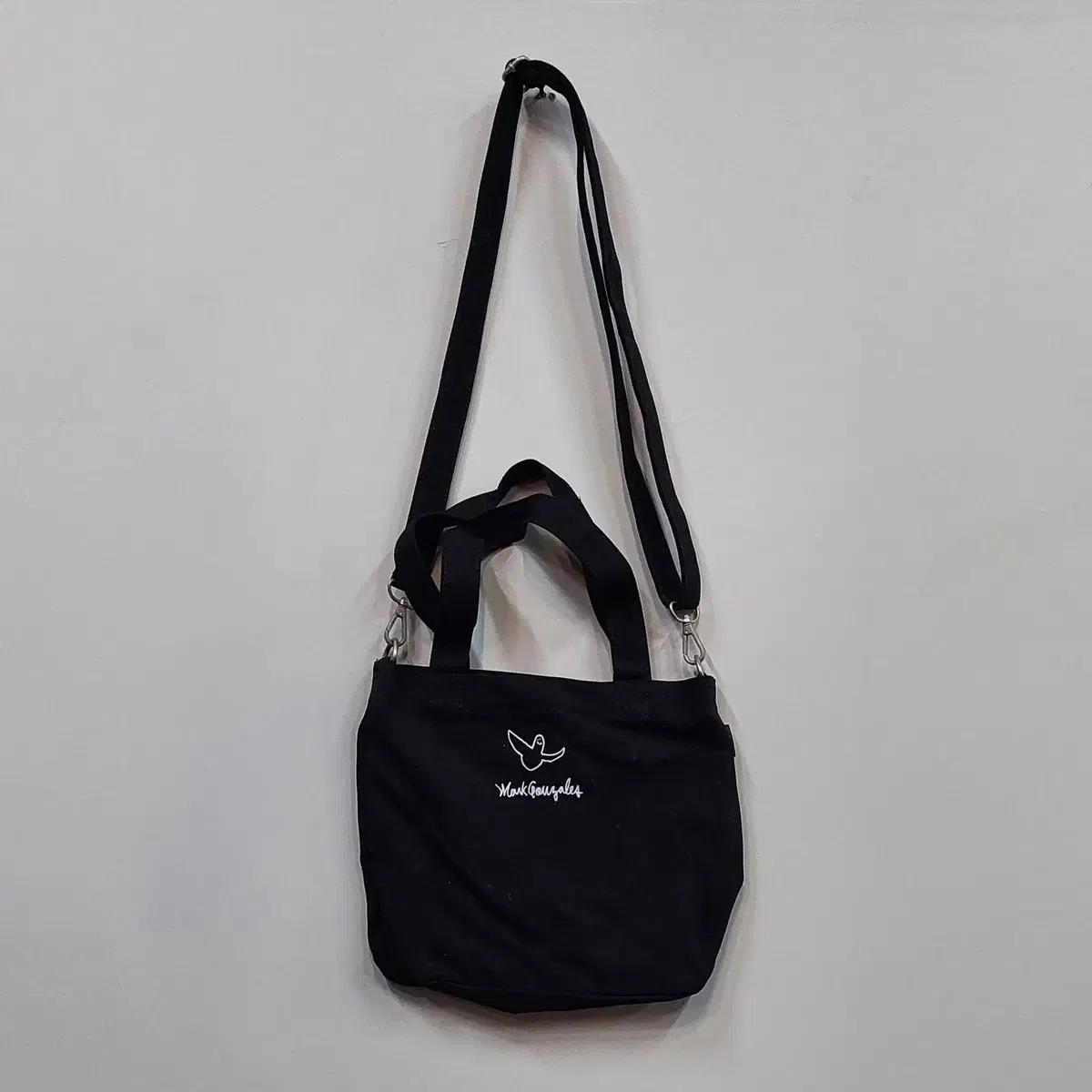 마크곤잘레스 캔버스천 토트백크로스백 여성가방 라지 블랙 35370