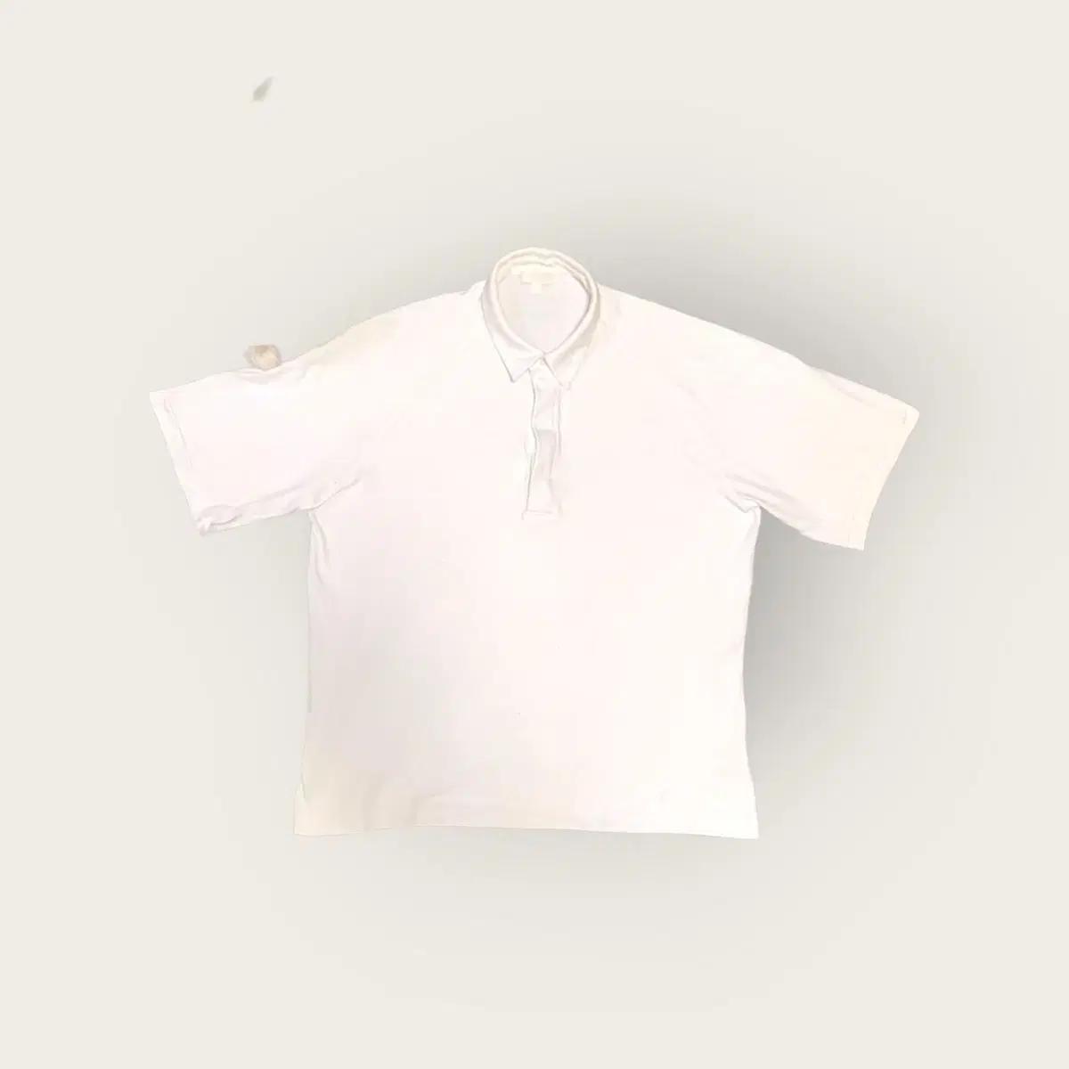 XL)COS 코스 오버핏 PK반팔티 카라넥 반팔티셔츠 PK티 루즈핏반팔
