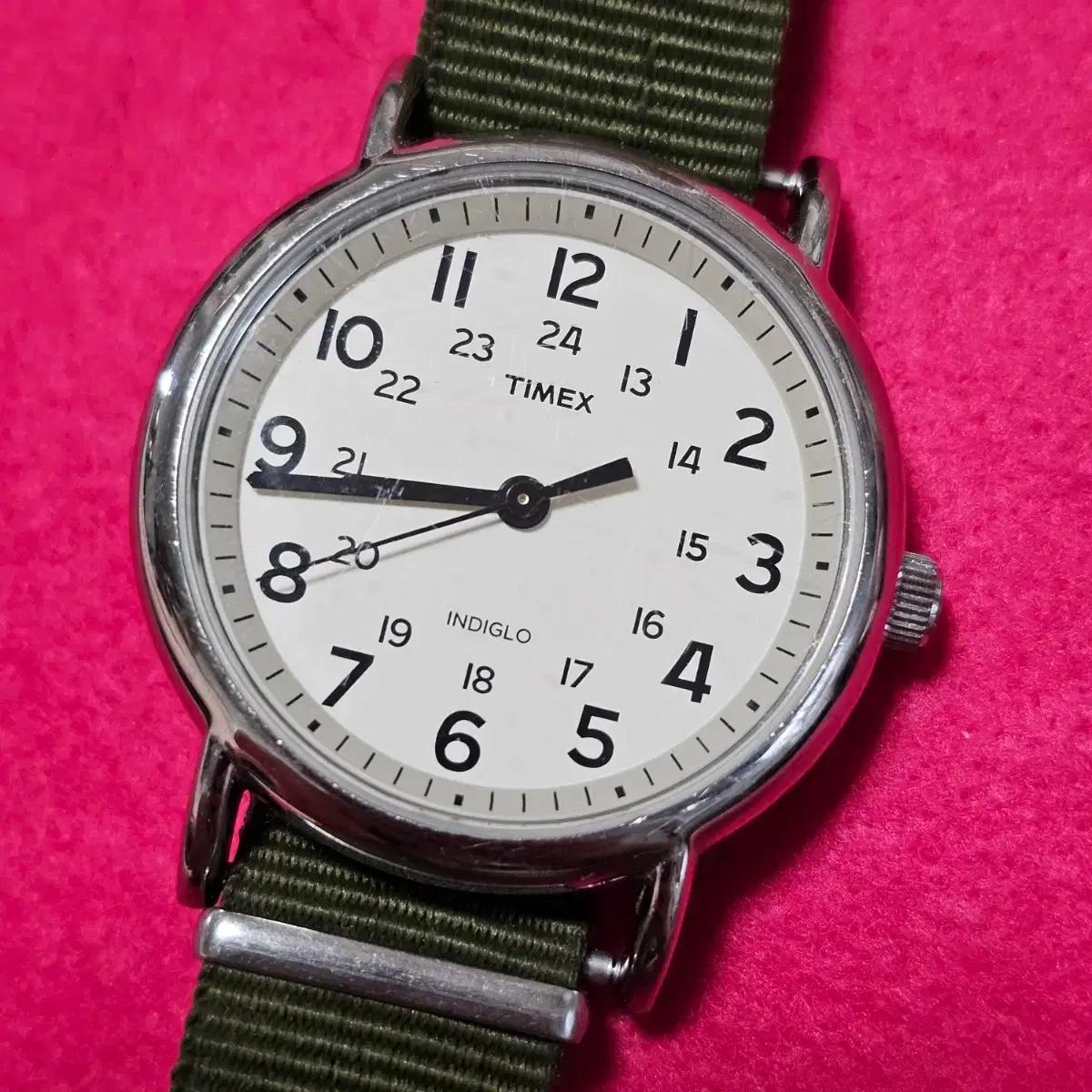 타이맥스 TIMEX 쿼츠 시계