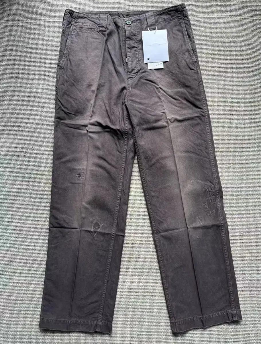 [2]비즈빔24AW Wide Chino 와이드 치노 팬츠 블랙
