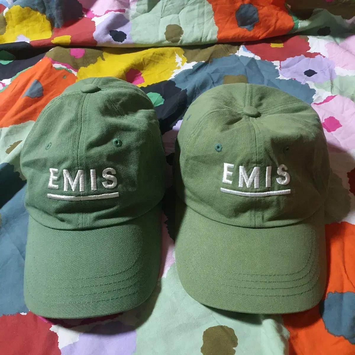 이미스 볼캡 그린 2개 일괄  EMIS GREEN