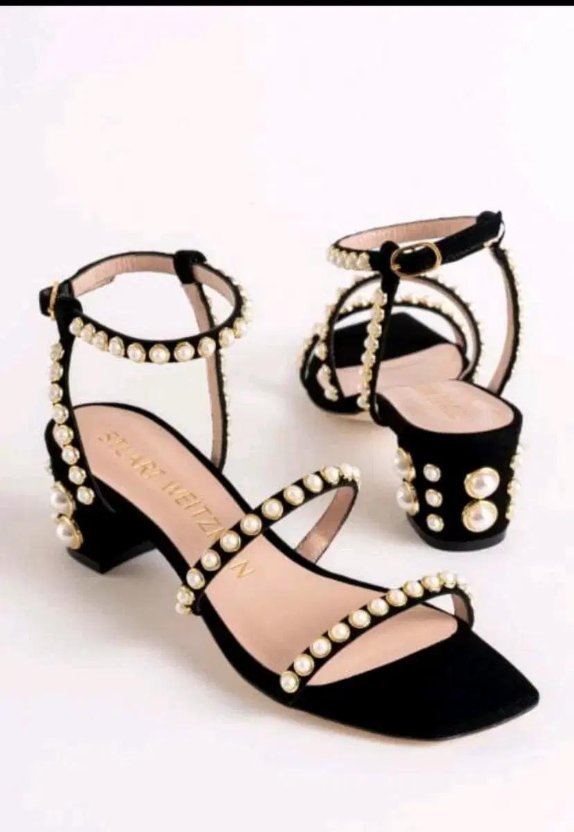 stuart weitzman 스튜어트 와이츠먼 진주 샌들