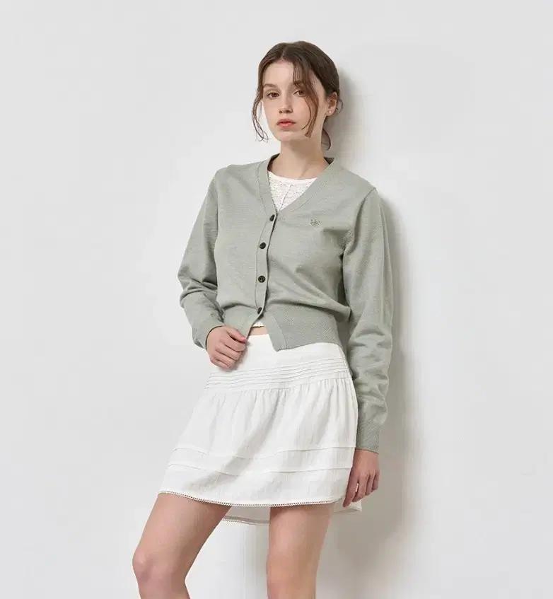 제너럴아이디어 가디건 민트 L사이즈 (새상품)