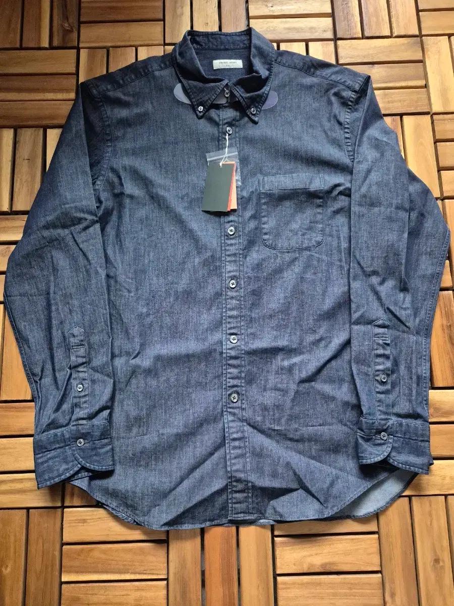 Prode Shirt 프로드 셔츠 오가닉 데님 버튼다운 셔츠