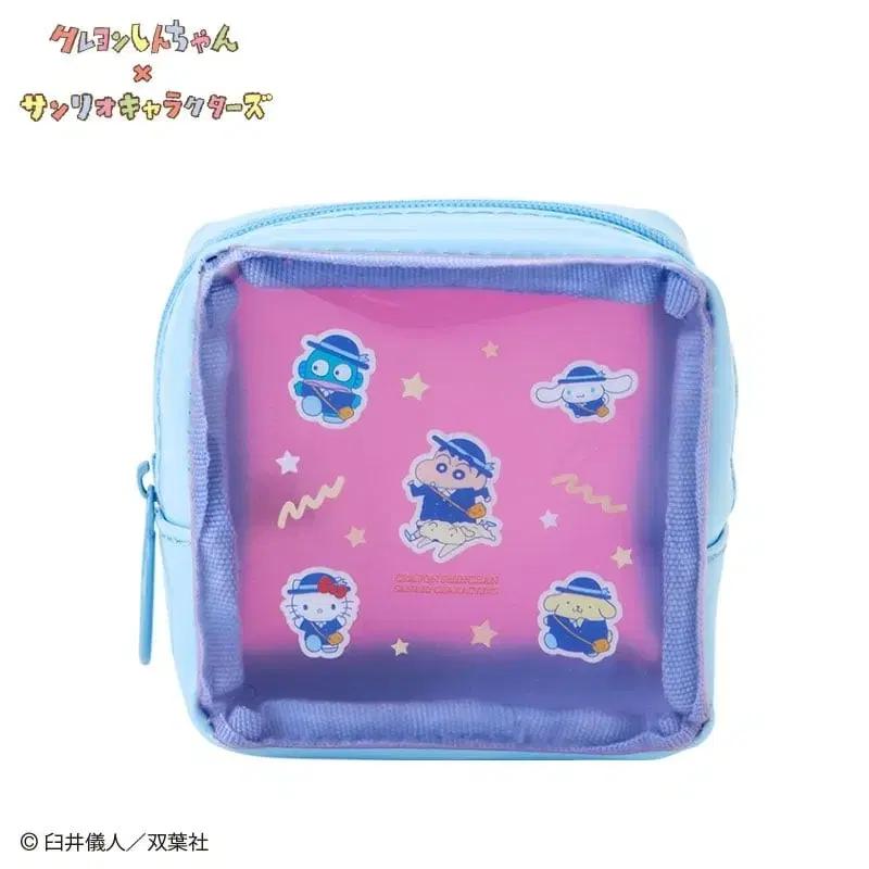 산리오 짱구 콜라보 PVC 파우치