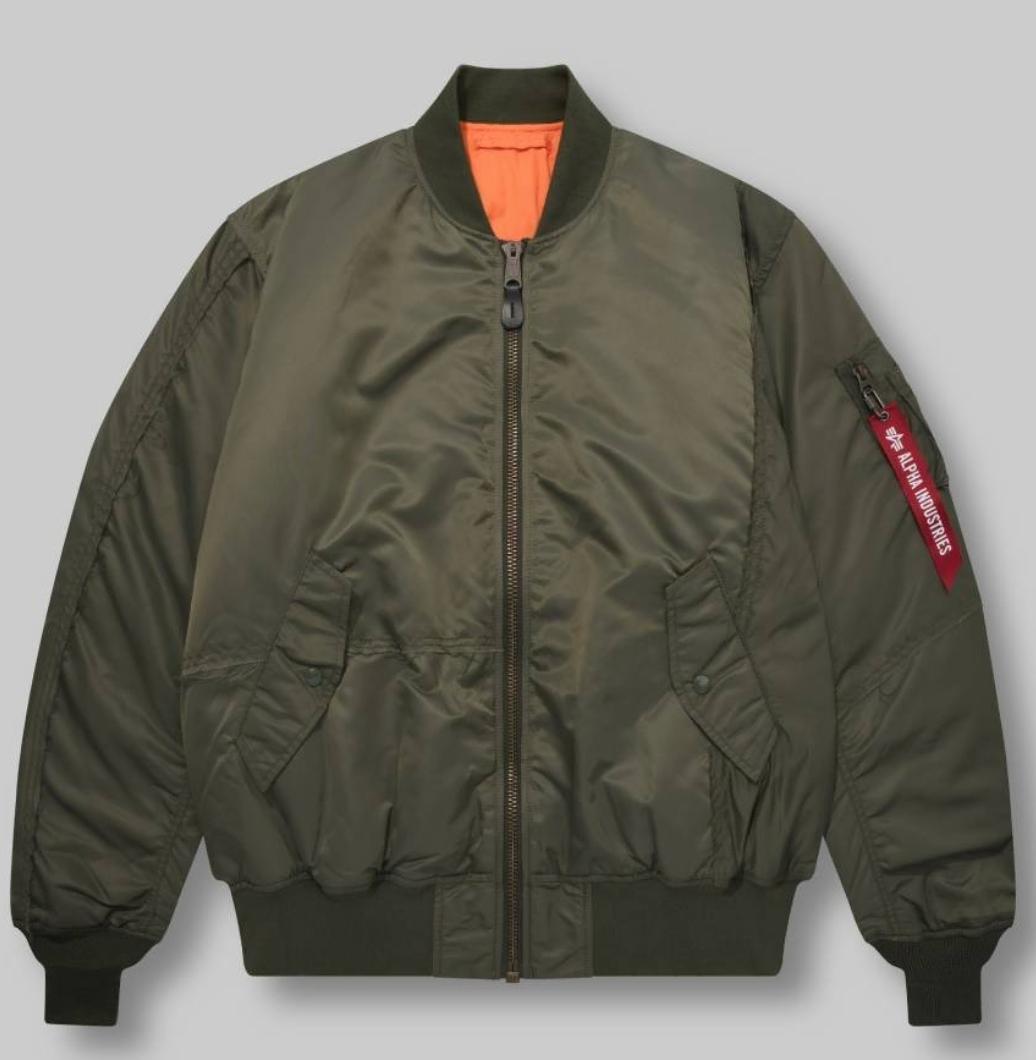 마스터마인드 X 알파인더스트리 MA-1 Olive color
