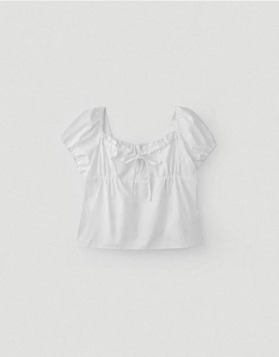 레테라 lettera Shirring Ribbon 셔링 리본 블라우스