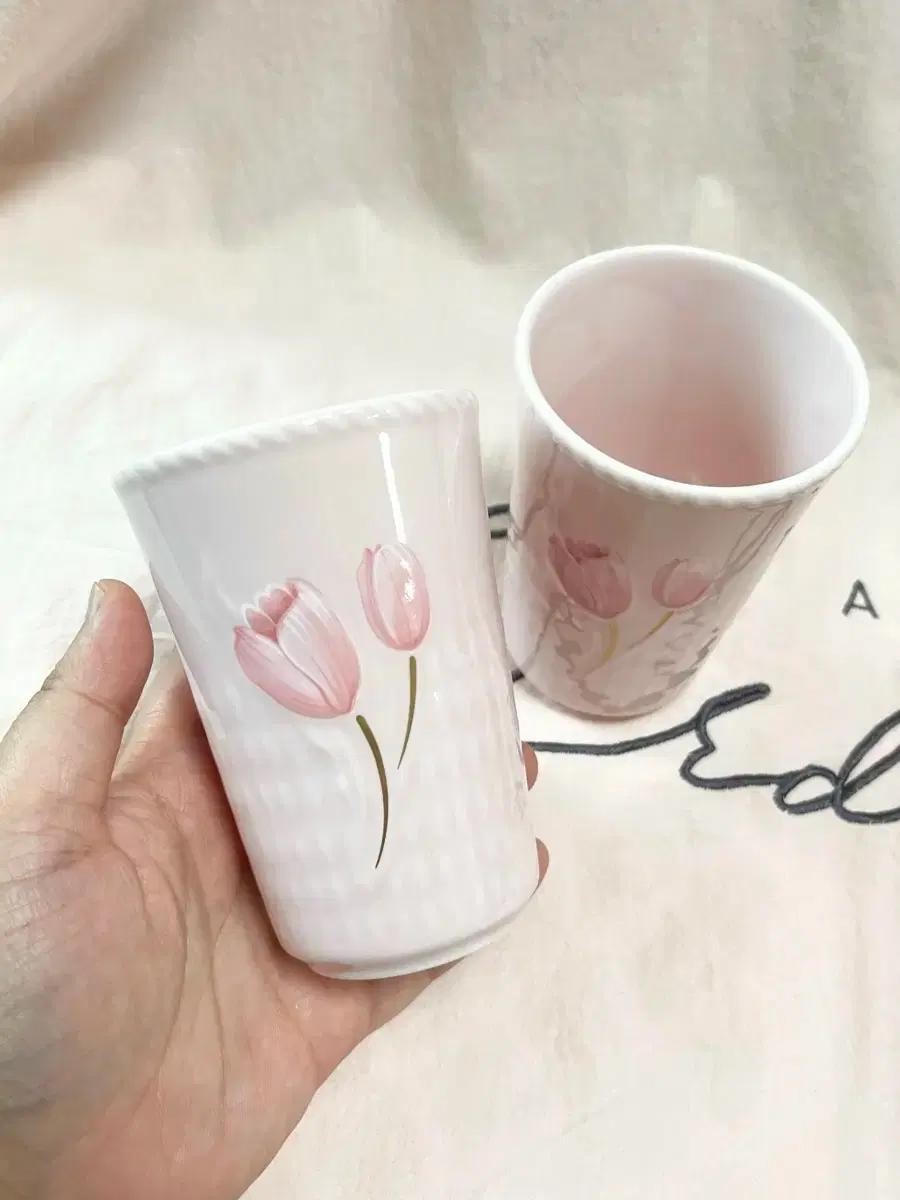 일본 지방시 빈티지컵 새상품