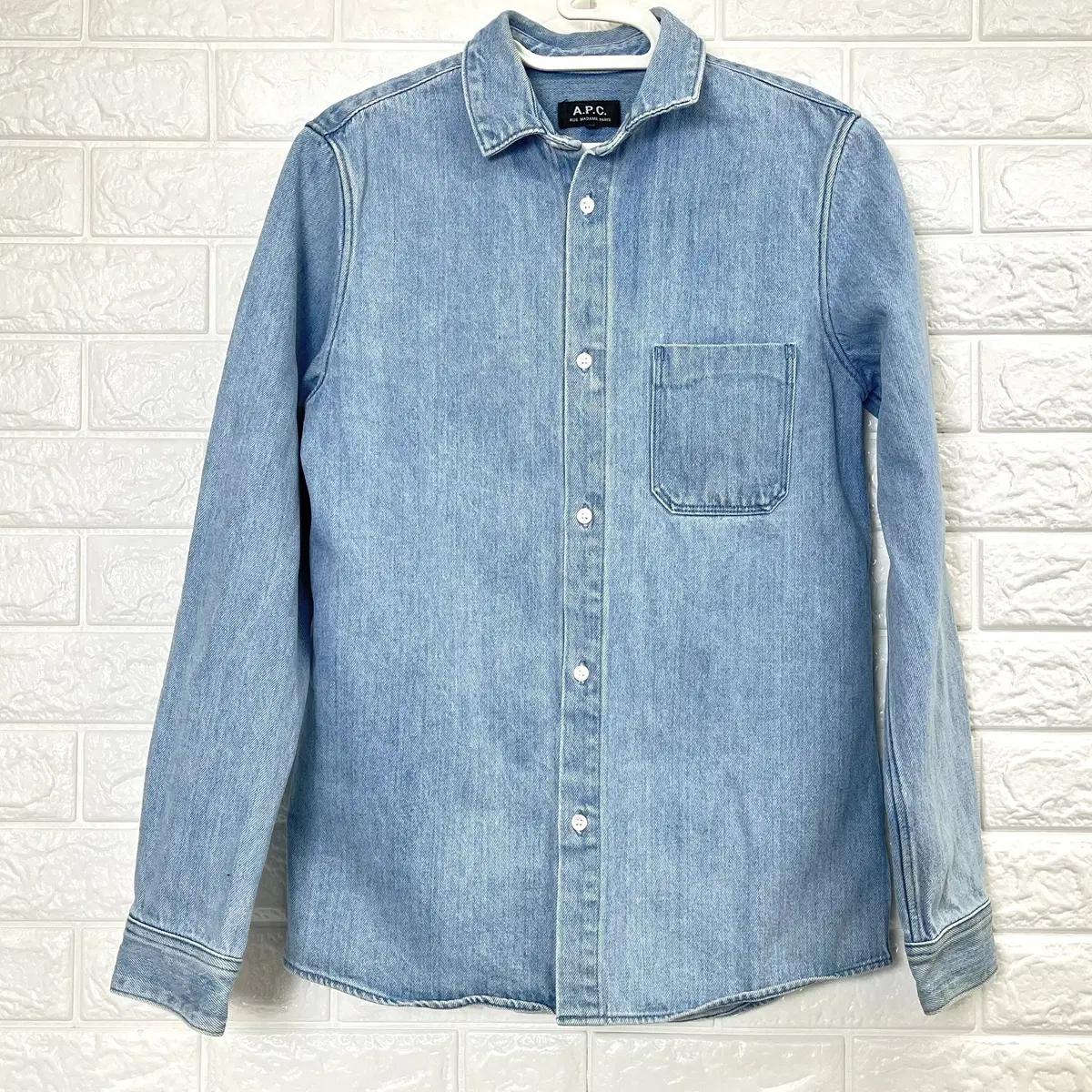 A.P.C 아페쎄 청셔츠 xs
