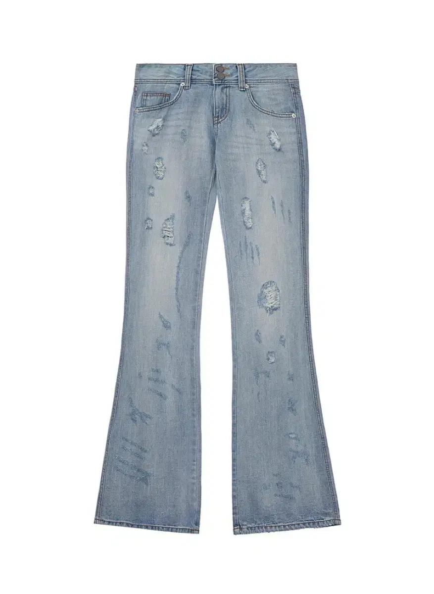 오픈와이와이 OPEN YY 부츠컷 데미지 진 3size 새상품