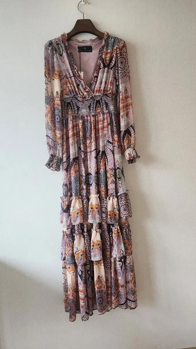 정가69,000원 프린팅원피스 롱 쉬폰원피스 봄 여름 가을