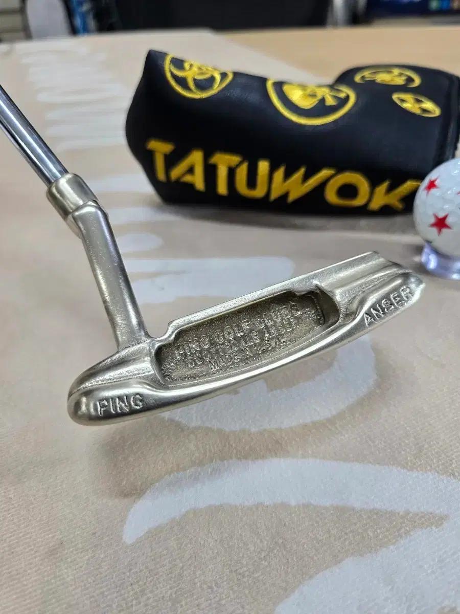 한정판 PING GOLF CLUBS ANSER 황동퍼터