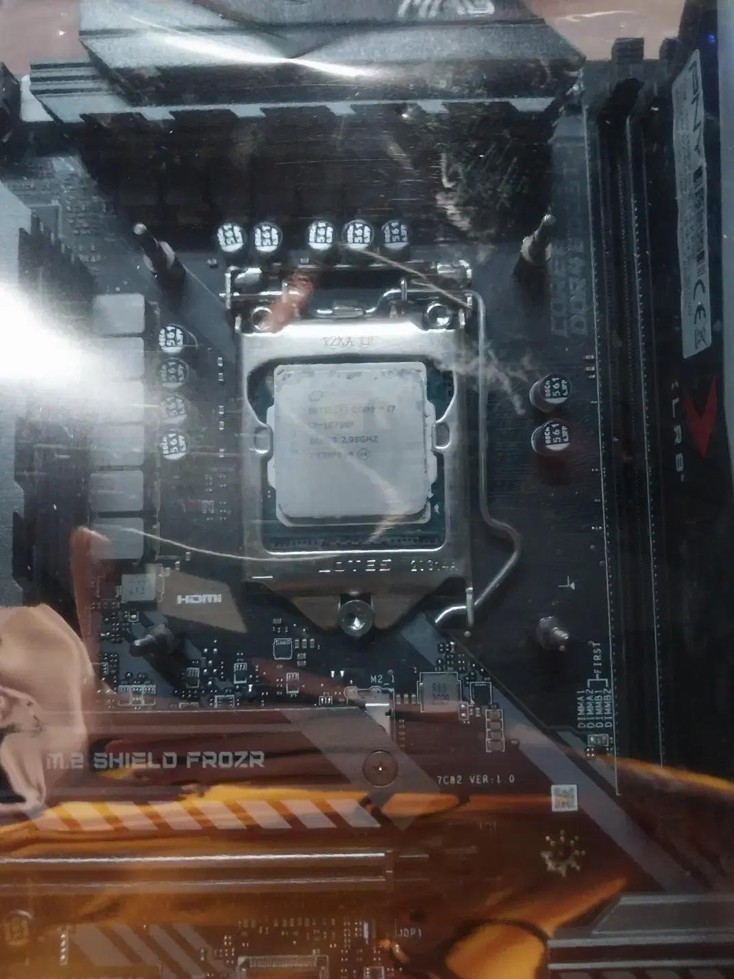 10700F+B460M+DDR4 32G 팝니다.