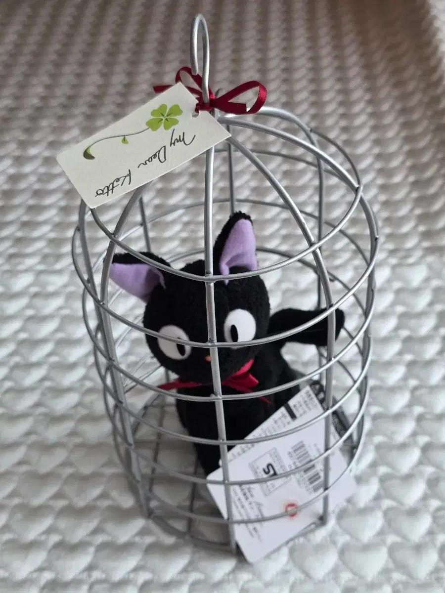 마녀 배달부 키키 새장 지지 인형