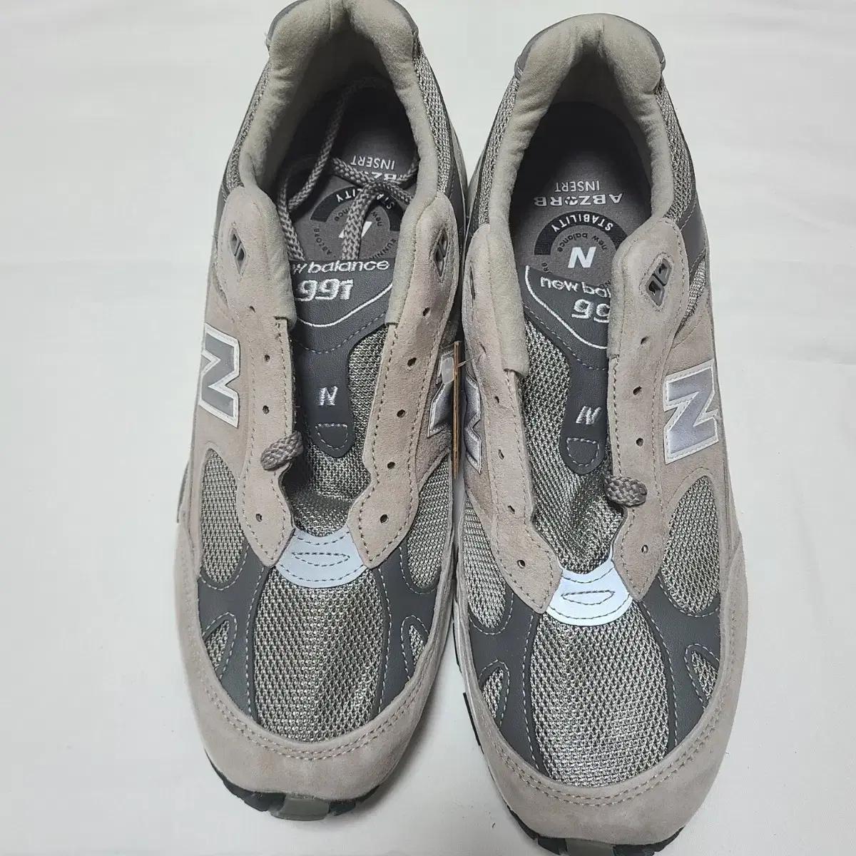 뉴발란스 991 그레이 운동화 스니커즈