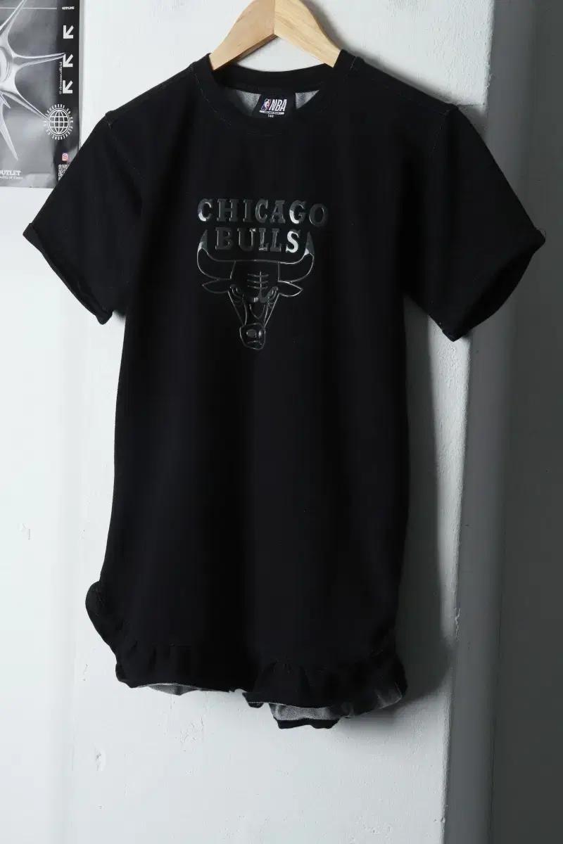 W(M) NBA 엔비에이 드레스 원피스 아동 키즈 블랙-12F95