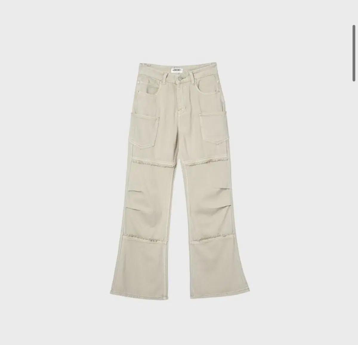 aeae 로우 엣지 플레어진 RAW EDGE FLARE JEANS