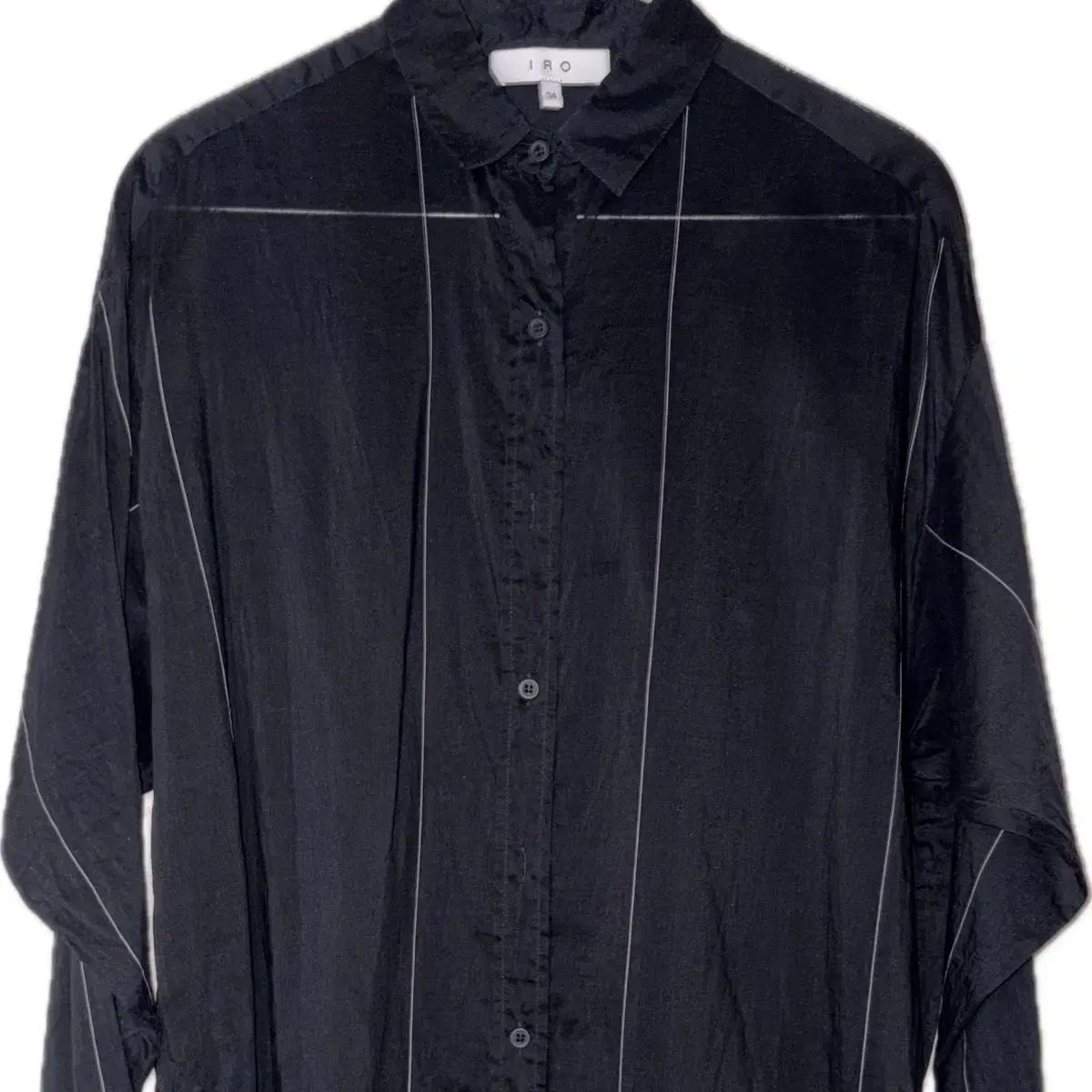 IRO 이로 시어 코튼 실크 셔츠 블라우스