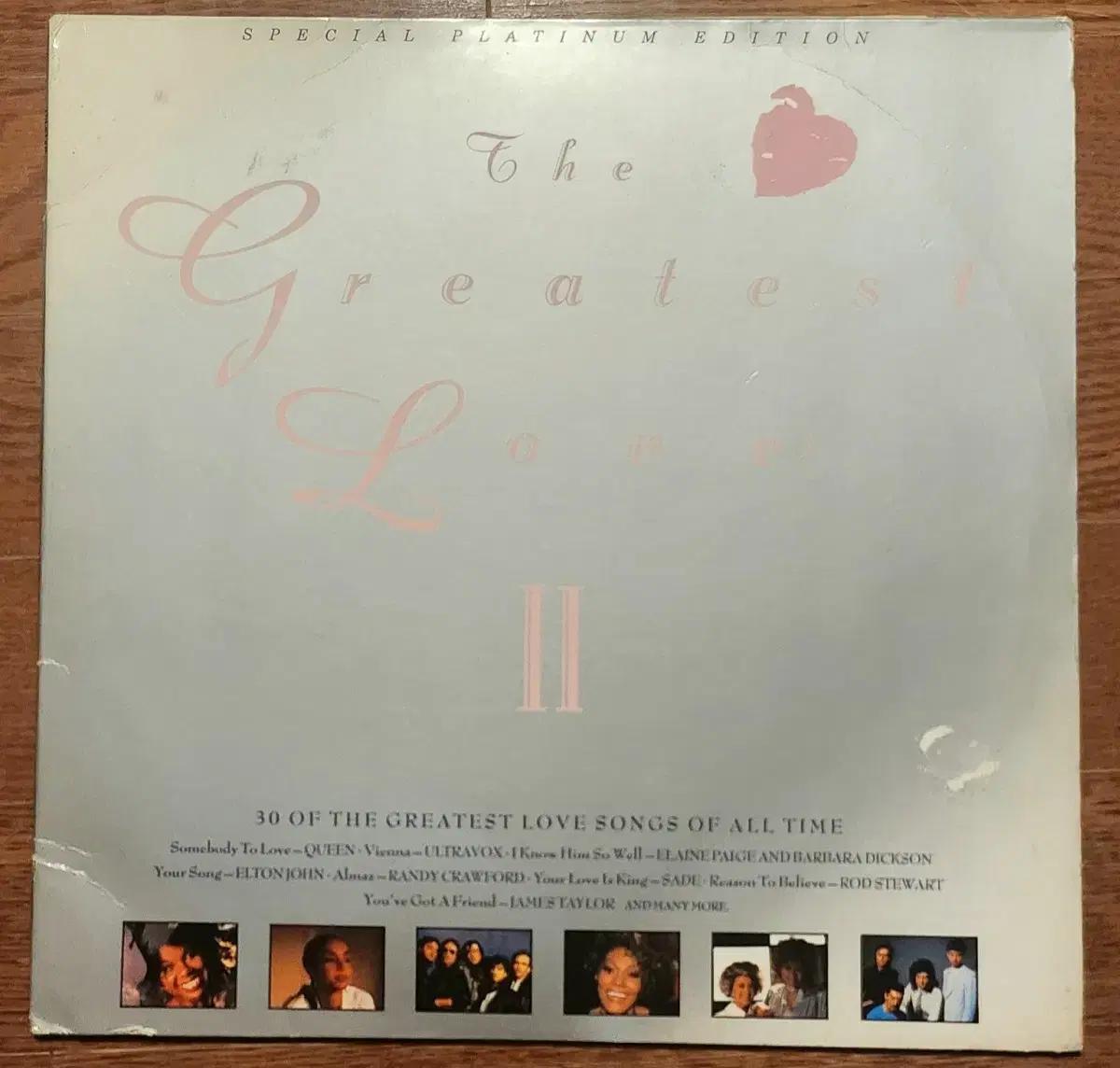 2LP)The Greatest Love II, 영국