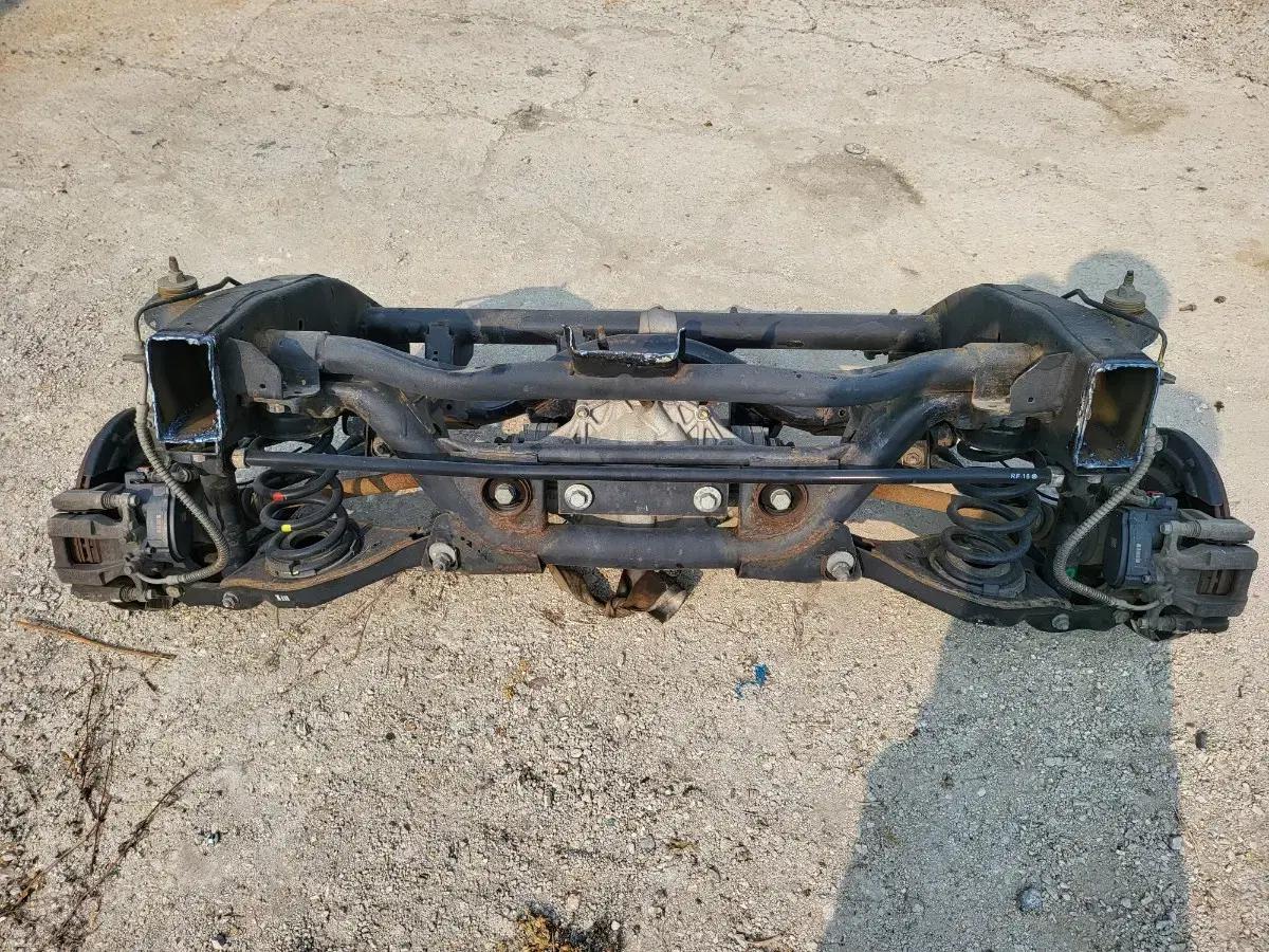 G4렉스턴 리어 뒤 디퍼런셜 데후 뒷장 (4WD)