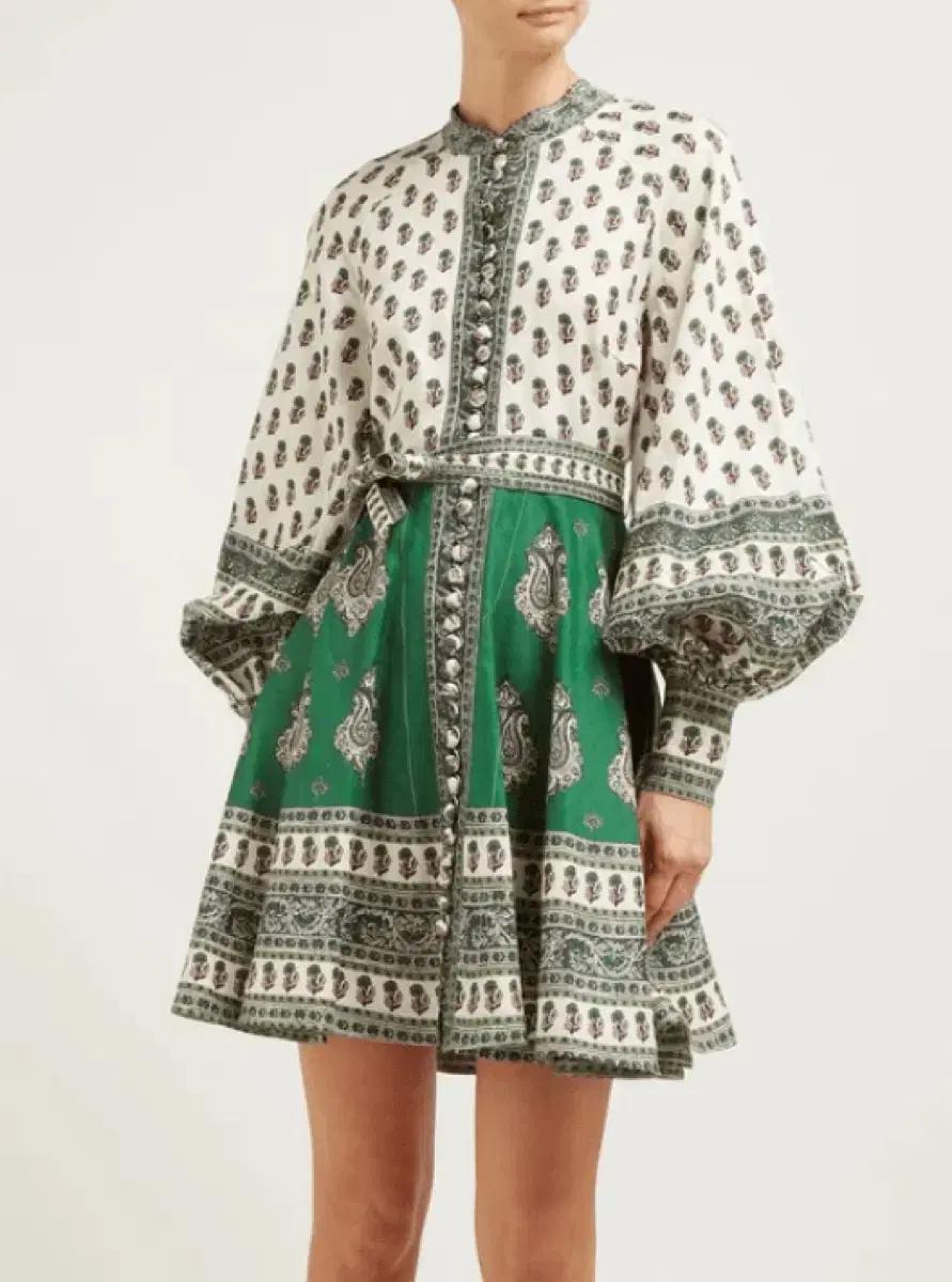 (정품) Zimmermann 짐머만 페이즐리 드레스 원피스