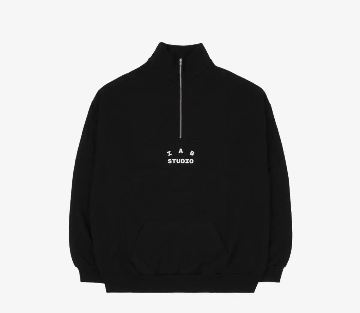 아이앱스튜디오 하프집업 블랙 XL