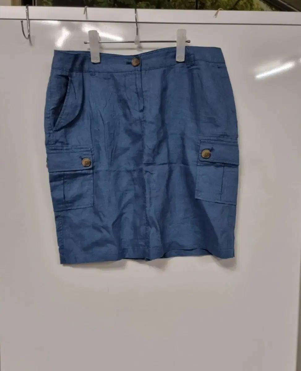 여성 카고 미디 스커트 봄 여름 치마