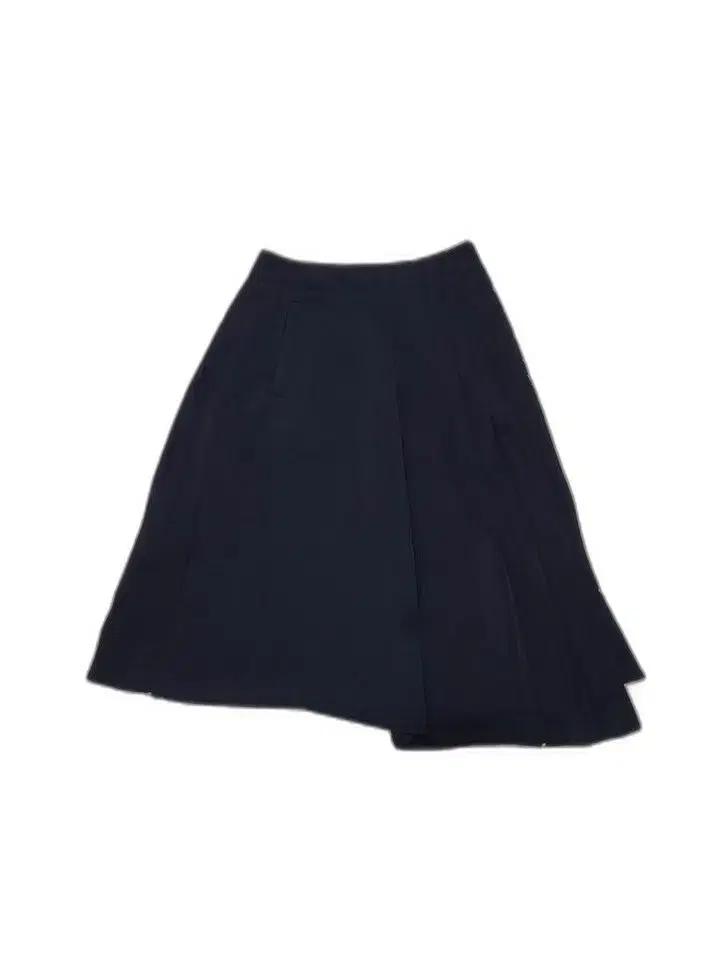 스튜디오톰보이 핀턱 A라인 여름 언발란스 여성 플레어 미디스커트67-92