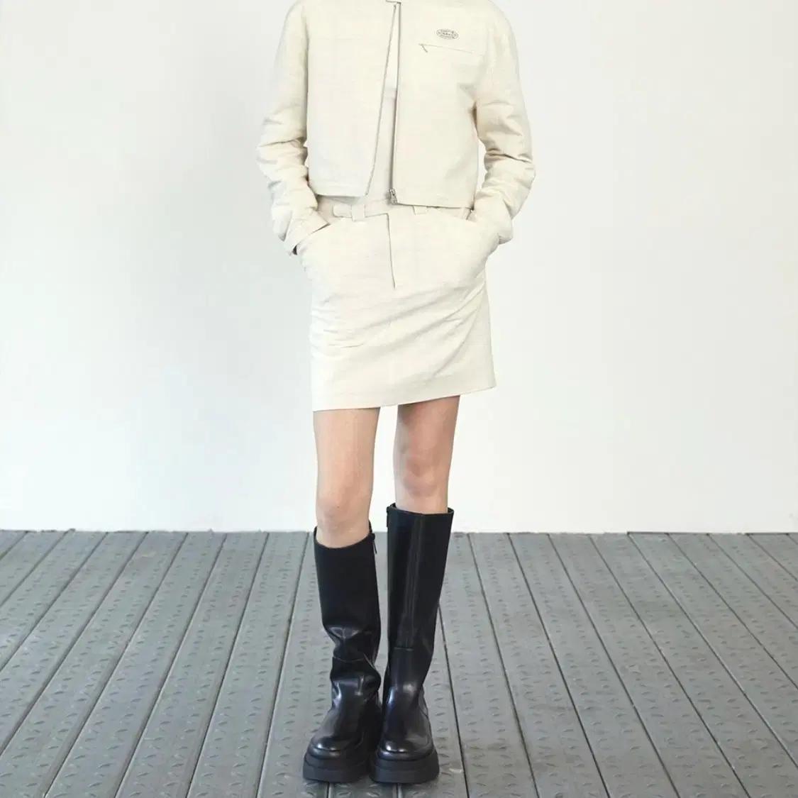 23SS MARITHE FRANCOIS GIRBAUD 미니 스커트