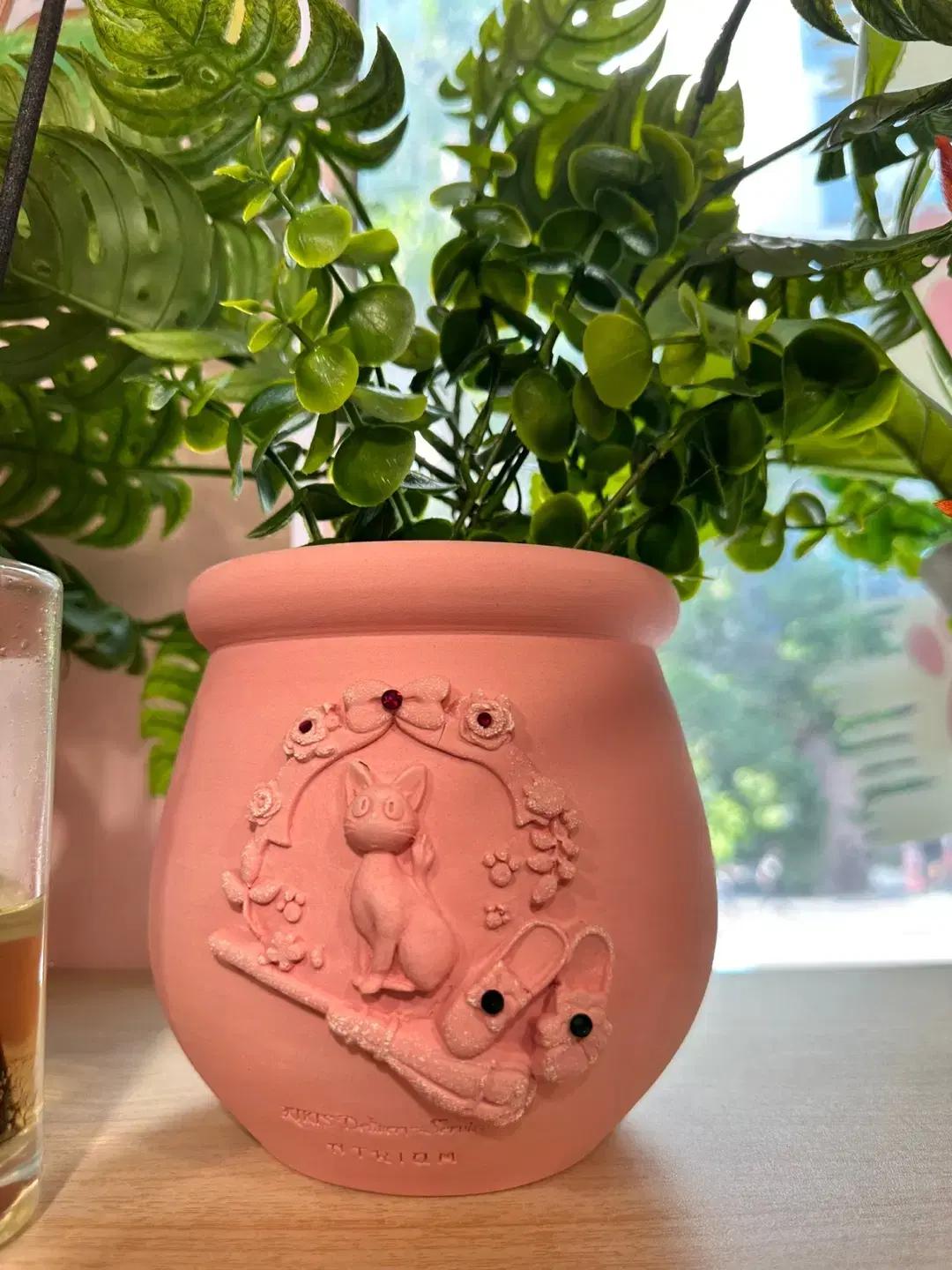 마녀배달부 키키_ 지지 아뜨리움 수제 화분 (새상품)