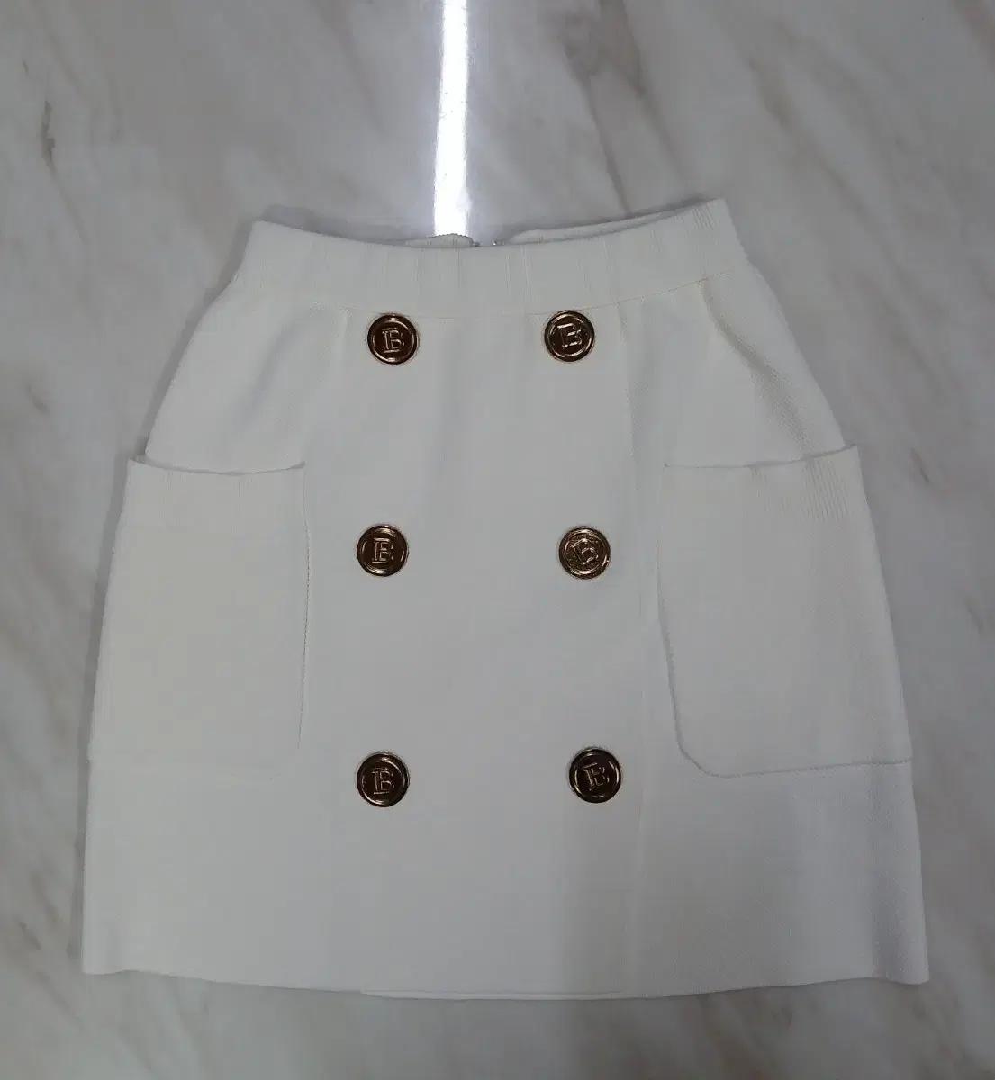 [정품] 발망 여성용 여름용 니트 밴딩 치마 스커트 S 사이즈