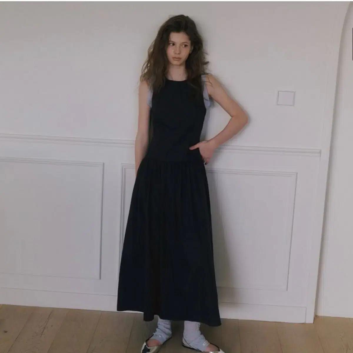 오버듀플레어 맥시 드레스 롱원피스