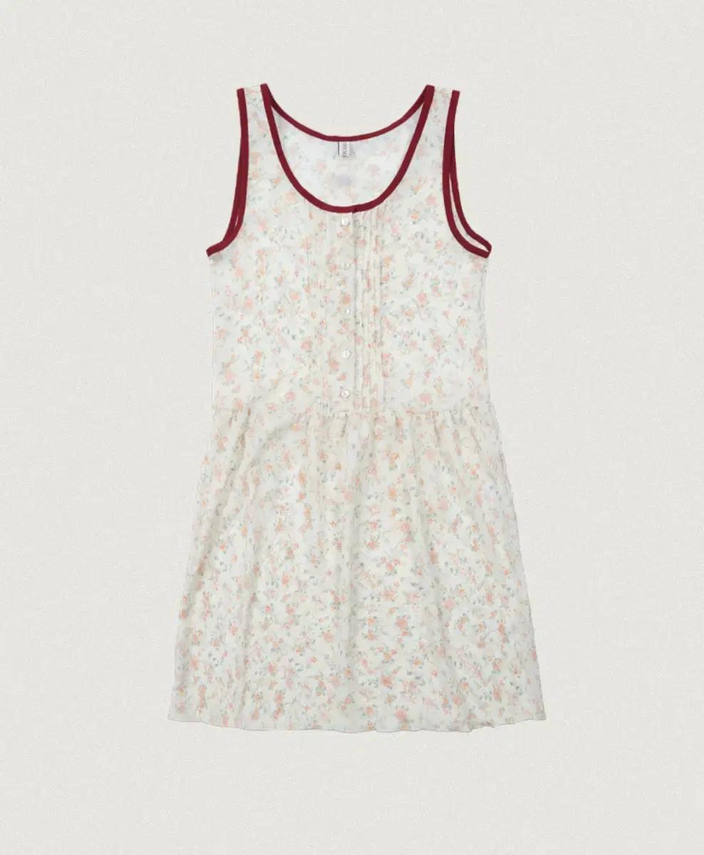 아우어노스텔지아 Vintage Flower layered dress