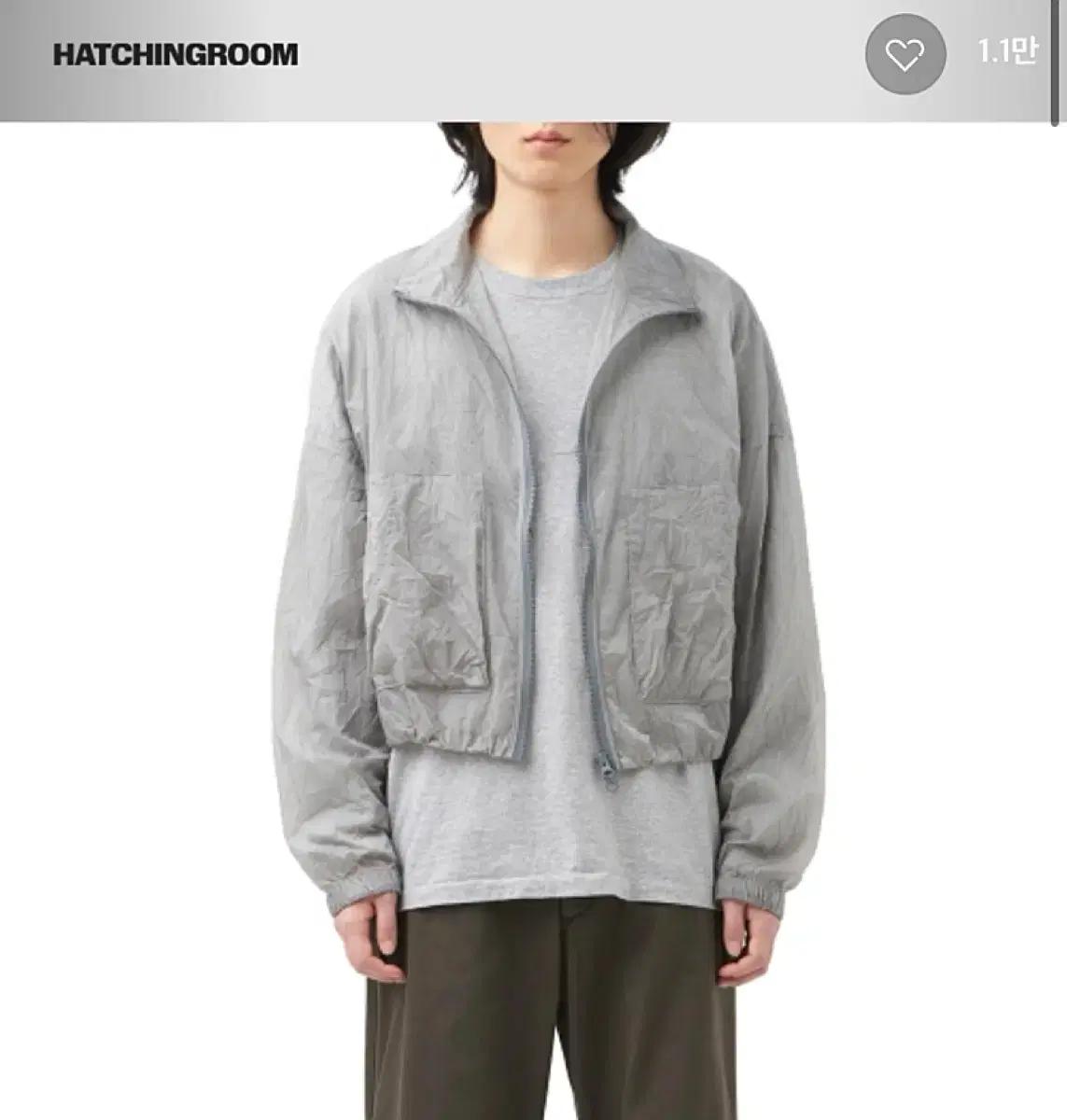 해칭룸 바람막이 bolero jacket