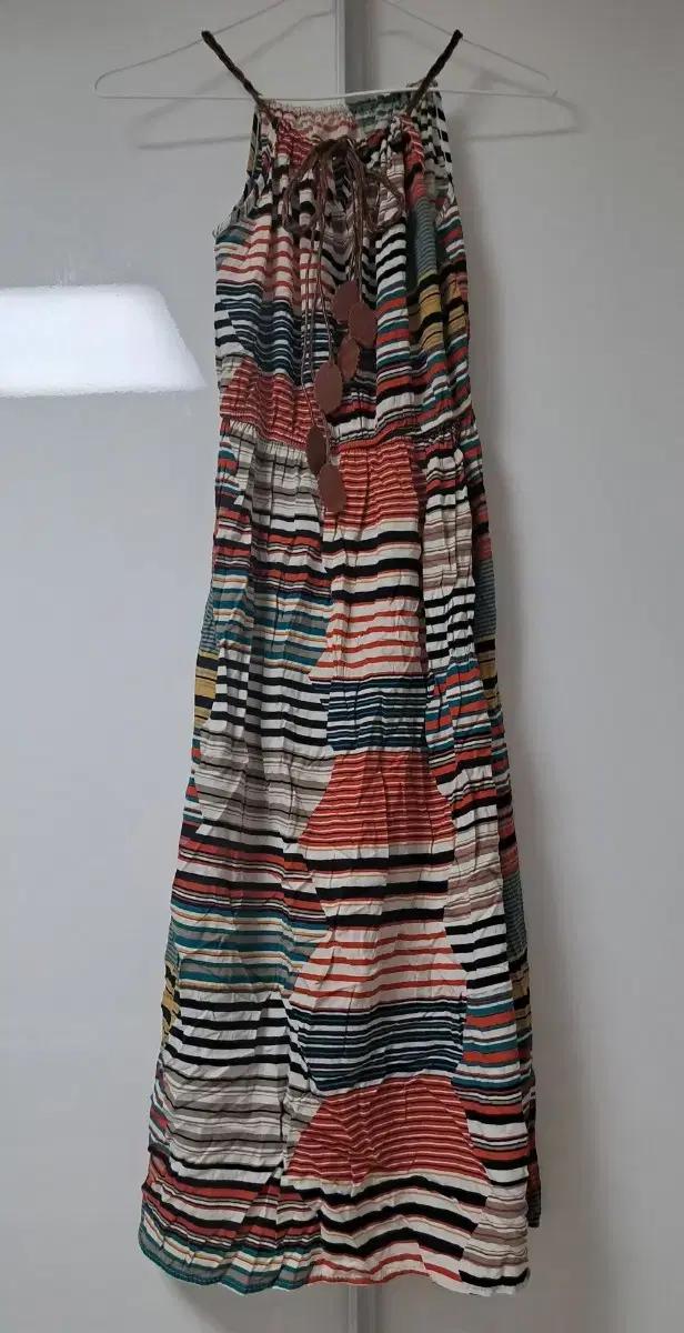 여름 원피스/끈 원피스/허리밴딩 원피스/시원한 원피스/편안한 원피스