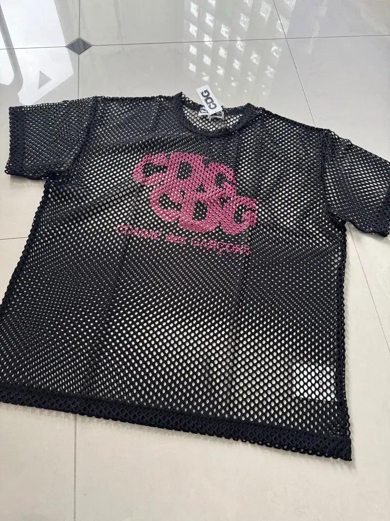 CDG 씨디지 펀칭 홀 반팔