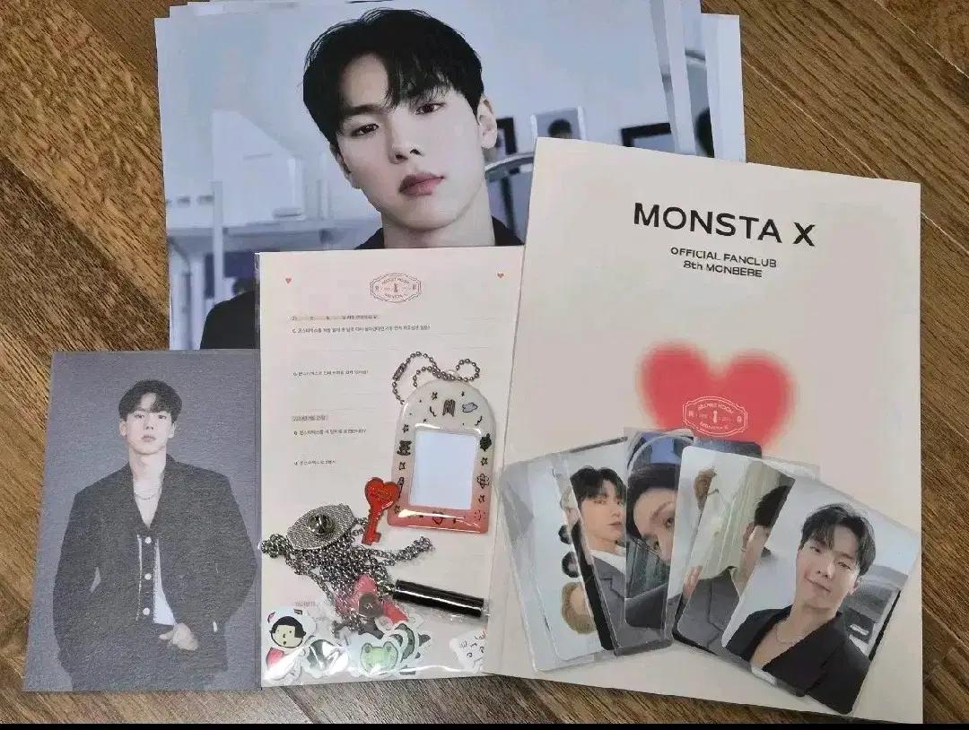 몬스타엑스 개봉앨범, 포카, 키트, on my way 엠디
