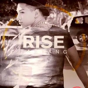 빅뱅 BIGBANG 공식 포스터 태양 TAEYANG RISE 솔로앨범