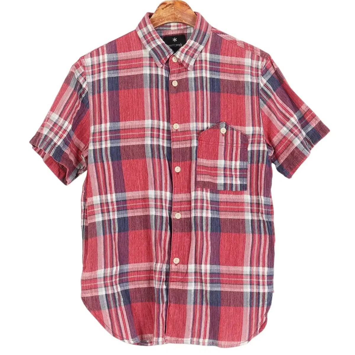 스노우피크 SNOW PEAK 반팔 셔츠 M